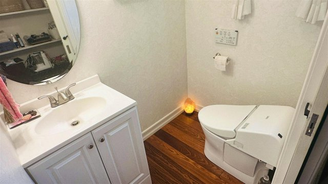 南軽井沢 平家建て中古アメリカンハウスのトイレ|トイレ