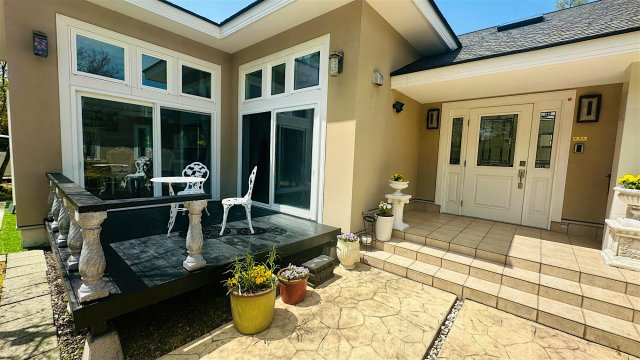 南軽井沢 平家建て中古アメリカンハウスのバルコニー|バルコニー