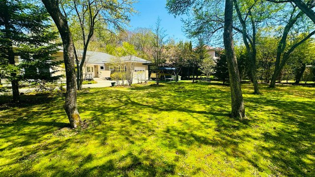 南軽井沢 平家建て中古アメリカンハウスの庭|庭