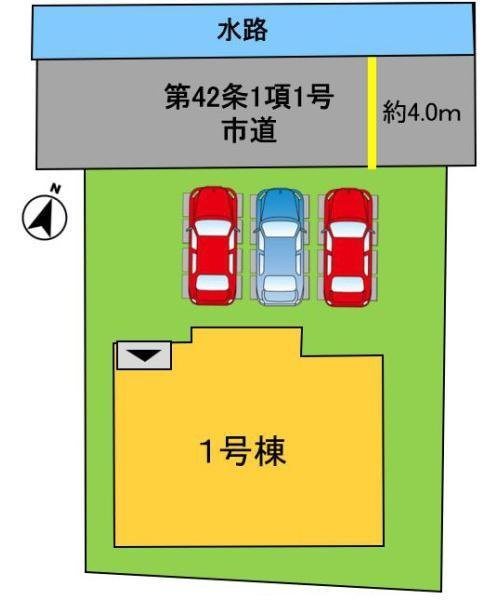 よかタウン　岡山市北区尾上【仲介手数料無料】の区画図