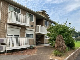 グランモアA棟のバルコニー