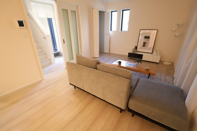 《仲介手数料無料》南区大字大谷口791-15(全1戸)新築一戸建てハートフルタウンのキッチン|撮影日 2025年10月30日 15:15 晴れ