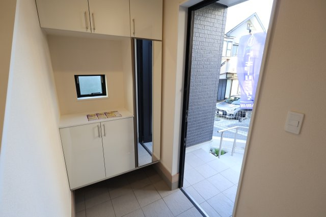 【玄関】 | 《仲介手数料無料》南区大字大谷口791-15(全1戸)新築一戸建てハートフルタウン | 撮影日 2025年10月30日 15:15 晴れ