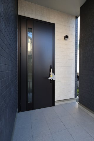 【玄関】 | 《仲介手数料無料》南区大字大谷口791-15(全1戸)新築一戸建てハートフルタウン | 撮影日 2025年10月30日 15:15 晴れ