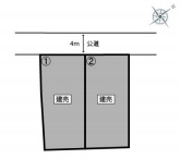 西区水判土　1期　新築一戸建て　ピュアガーデン　01の区画図|1号棟