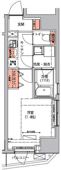 【間取り】 | ハーモニーレジデンス三田