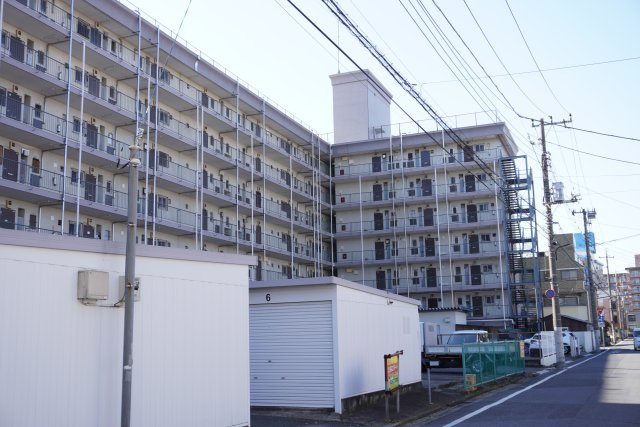 日東マンションサンシャイン谷塚の外観