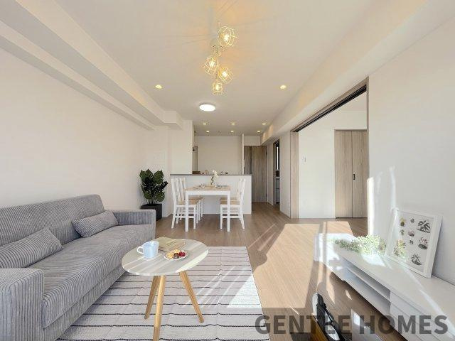 コアマンション和白東パセオの居間・リビング