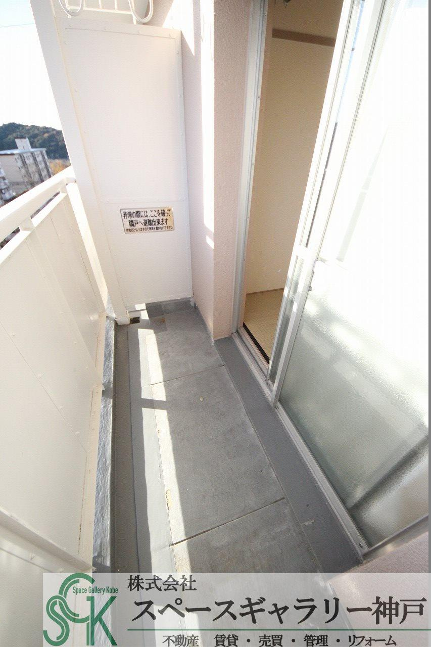 有野台のバルコニー|※お部屋により仕様が異なる場合があります。