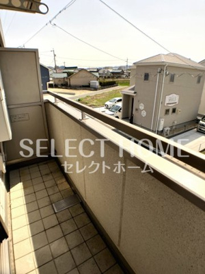 【バルコニー】 | デュラアサヒＤ棟 | 同型タイプバルコニーからの眺めを楽しみながら食事をしませんか