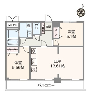 【間取り】 | ライオンズマンション大宮