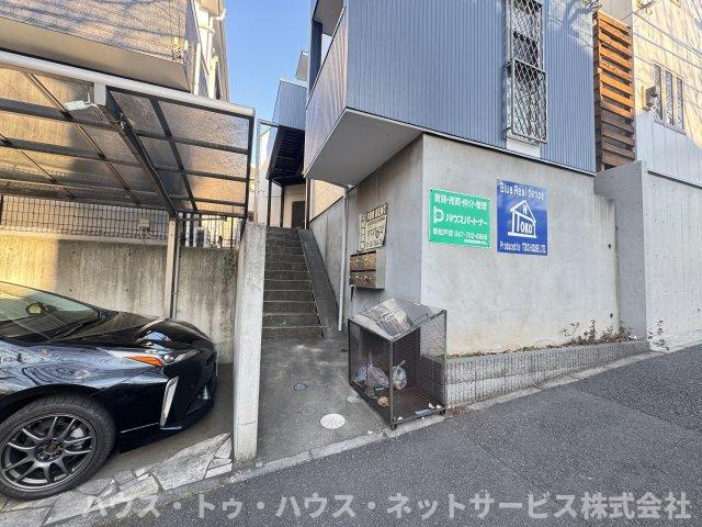 ブルーレジデンスのエントランス