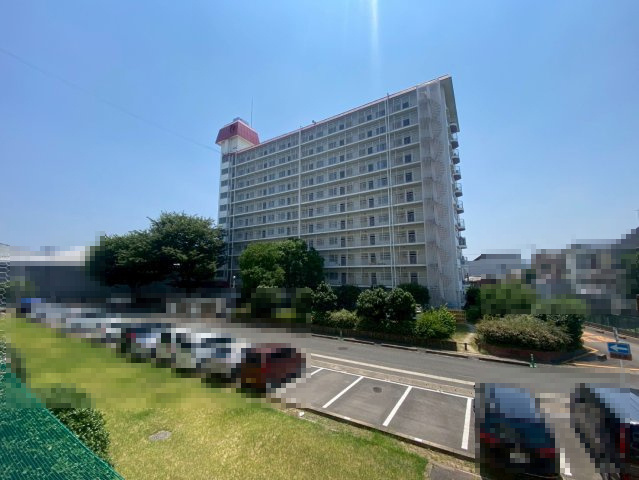 桂川ハイツ３号館の展望|緑広がる眺望です(^^)/