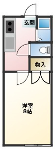 【間取り】 | ヴェルドミールA