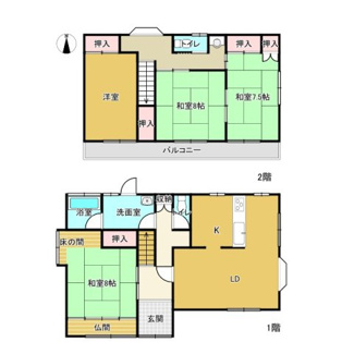 【間取り】 | 三田市小野　戸建