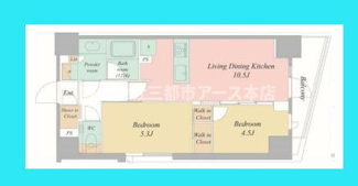 【間取り】 | ＡＩＦＬＡＴ品川戸越 | ＡＩＦＬＡＴ品川戸越