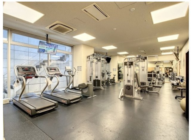 新宿区西新宿７丁目の賃貸マンションのその他共用部分|フィットネスジム完備