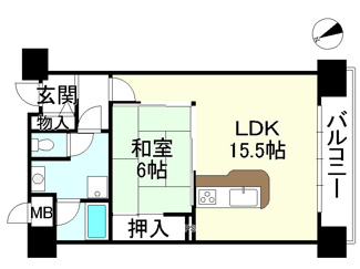【間取り】 | 琵琶湖アーバンリゾートⅢ番館