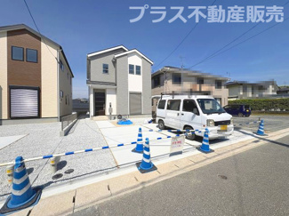 【外観】 | 完成しました。物件内部もご見学頂けます。プラス不動産販売にお任せ下さい。