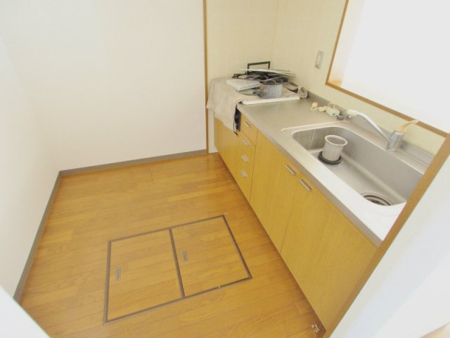 末田アパートのキッチン