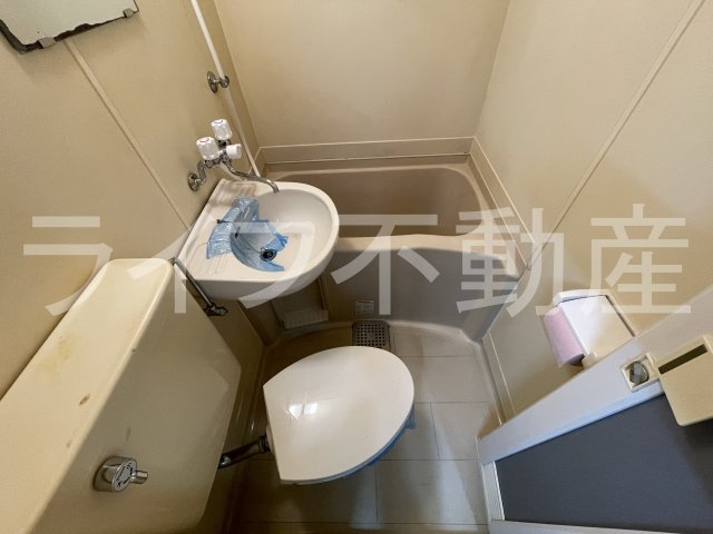 レオパレス若草のトイレ