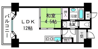 【間取り】 | 琵琶湖アーバンリゾートⅡ番館