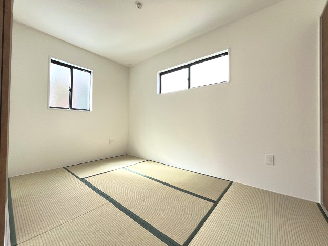 【和室】 | 糟屋郡篠栗町和田3丁目2期　2号棟（全2棟）【仲介手数料無料・0円】 | 現地写真。1階和室です。