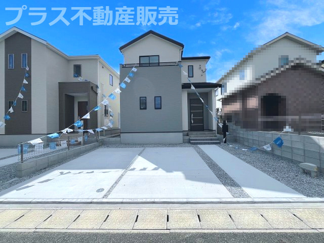 【外観】 | 糟屋郡篠栗町和田3丁目2期　2号棟（全2棟）【仲介手数料無料・0円】 | 現地写真。同じ物件を見るなら、プラス不動産販売にお任せ下さい。