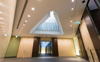 勝どきザ・タワーのエントランス