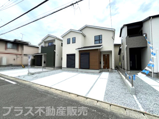 【外観】 | 現地写真。プラス不動産販売なら、現場の全ての棟をまとめてご見学頂けます。