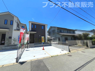 【外観】 | 完成しました。物件内部もご見学頂けます。プラス不動産販売にお任せ下さい。