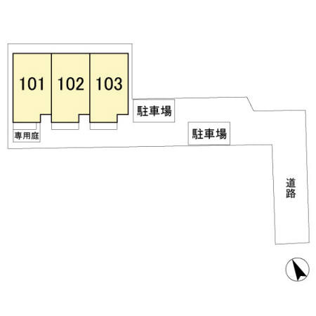 ルシオールⅡの区画図