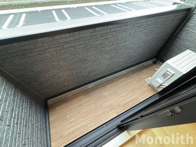 ポンテアルト池上Aのバルコニー