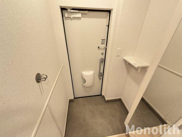 ポンテアルト池上Aの玄関