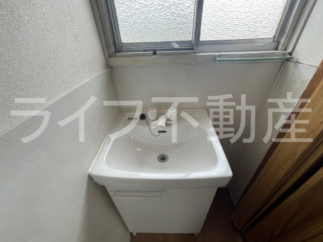 清波ハイツの洗面所