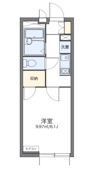【間取り】 | プリマベーラ中台2