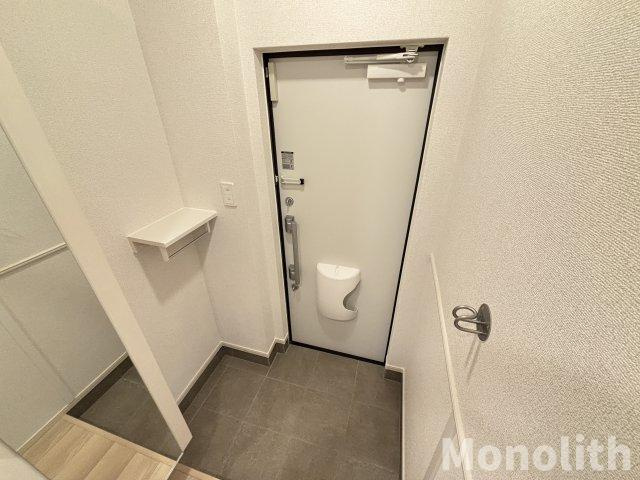 ポンテアルト池上Aの玄関