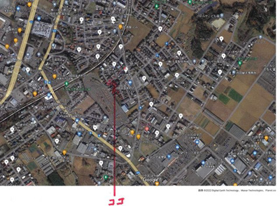 【地図】 | 成田市並木町貸家