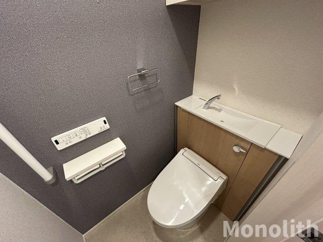 ポンテアルト池上Aのトイレ