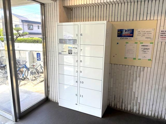 スクエアメゾン阪南のその他共用部分|宅配BOX