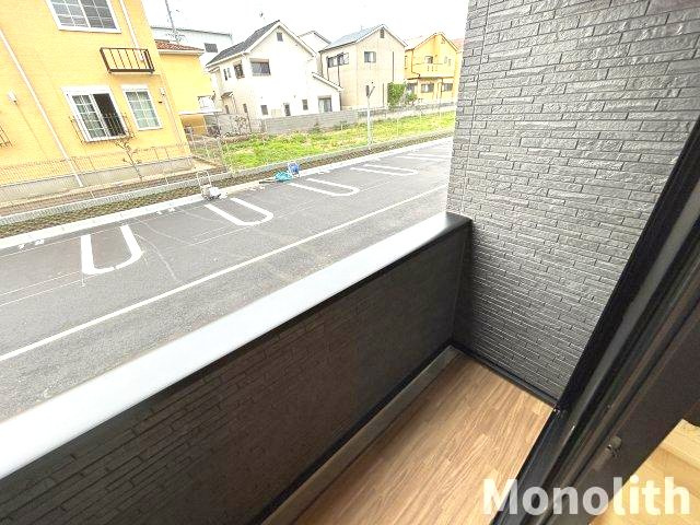 ポンテアルト池上Aのバルコニー