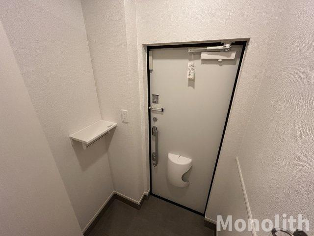 ポンテアルト池上Aの玄関