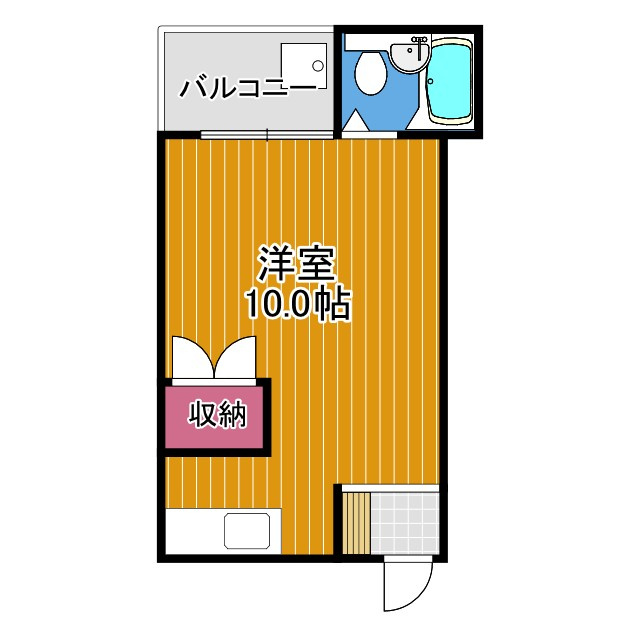 野村学生マンションの間取り