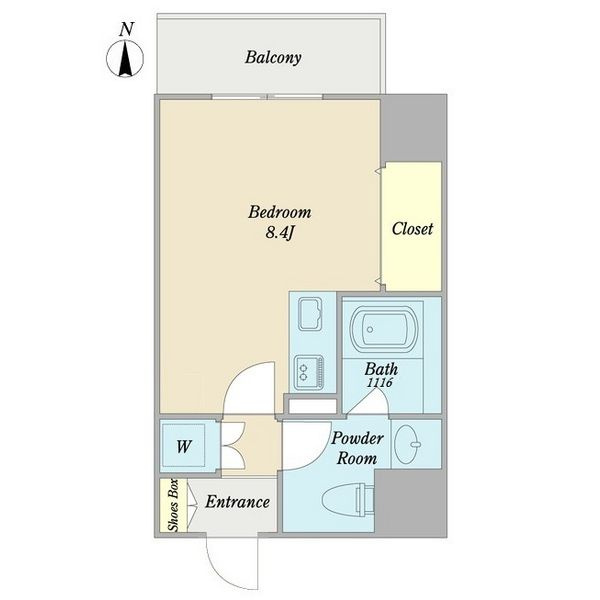 プリヴィアーレ金山の間取り