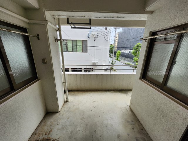 わたしのお家のバルコニー