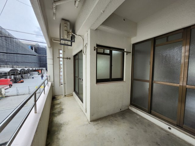 わたしのお家のバルコニー