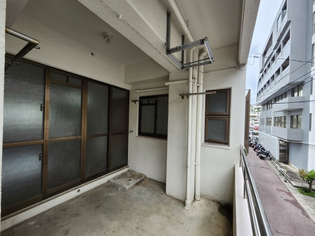 わたしのお家のバルコニー