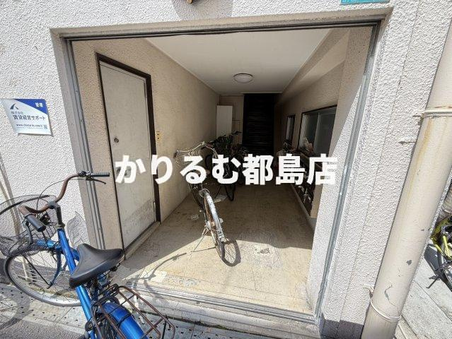 ラピス桜ノ宮のエントランス