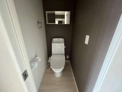 【トイレ】 | カーサ・ソレイユ鎌田 | シャワー付トイレ