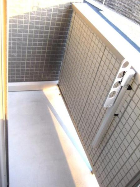 グランオッツイズモのバルコニー